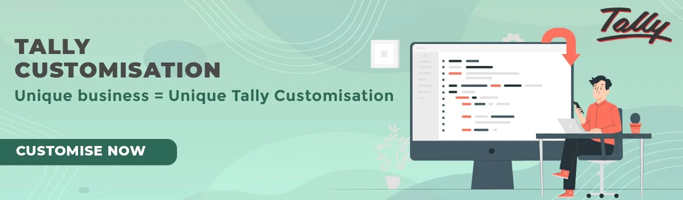 Tellysoft Banner Image - Tally Customization